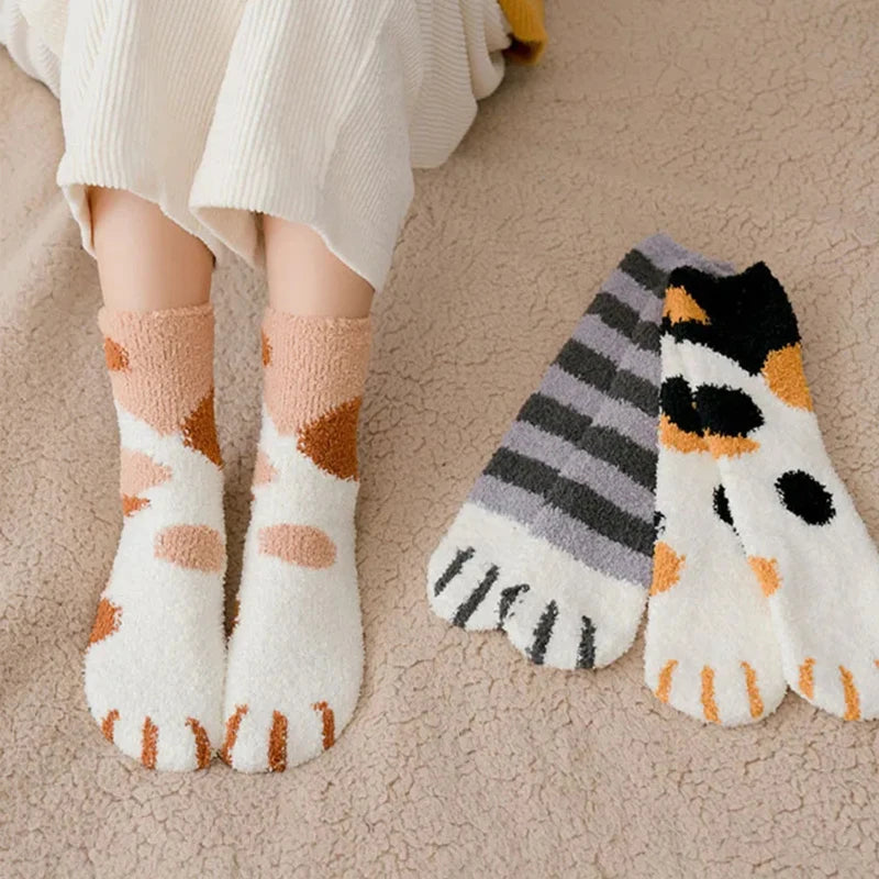 Cat Paw Socks